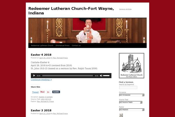 Site using Facetious plugin