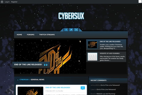 cybersux.com site used Orizon