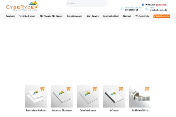 Site using Web-to-print-online-designer plugin