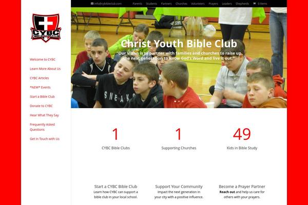 Divi theme site design template sample