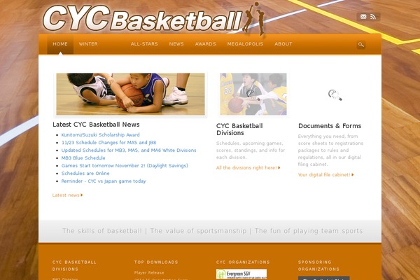 Awake theme site design template sample