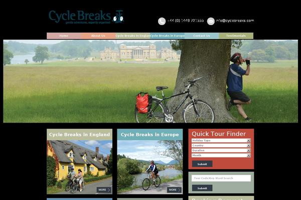 cyclebreaks.com site used Cycle-breaks