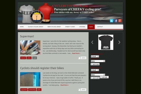 cyclebuttcrack.com site used Iconic One Pro