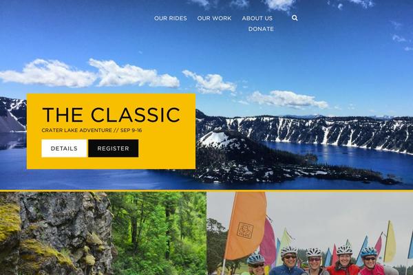 cycleoregon.com site used Cycleoregon
