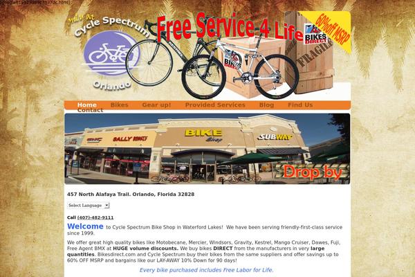 Smallbiz theme site design template sample