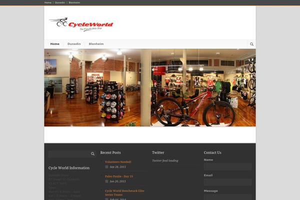 Modernize theme site design template sample