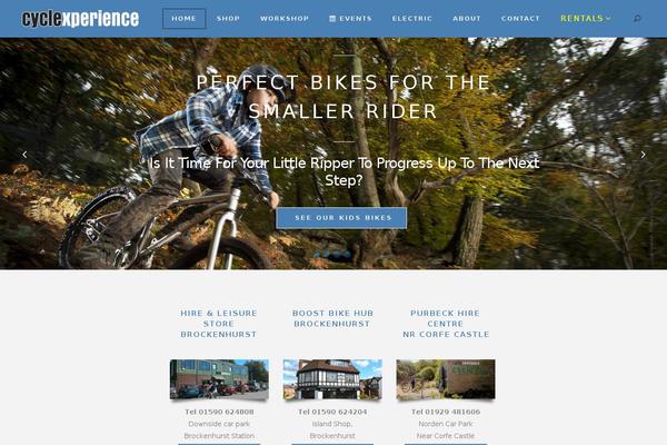 Borderland theme site design template sample