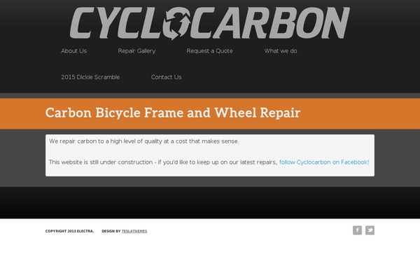 cyclocarbon.com site used Electra