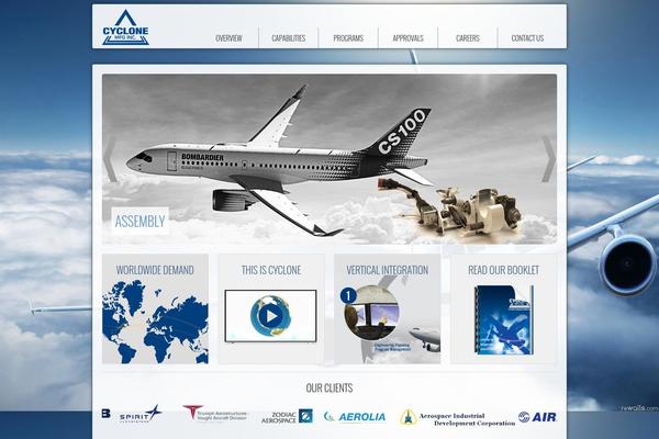 cyclone WordPress theme, websites list used cyclone theme cyclone theme websites examples