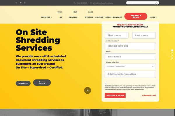 Site using Cf7-google-analytics plugin