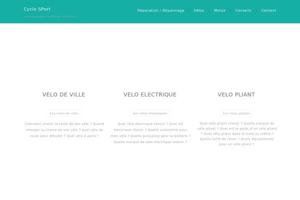 Campingvillage theme site design template sample