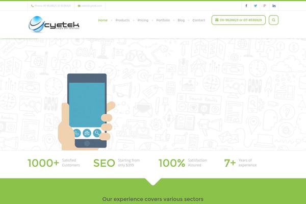 Maleo theme site design template sample