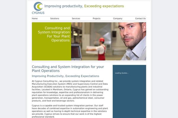 cygnusconsulting.ca site used Cygnus