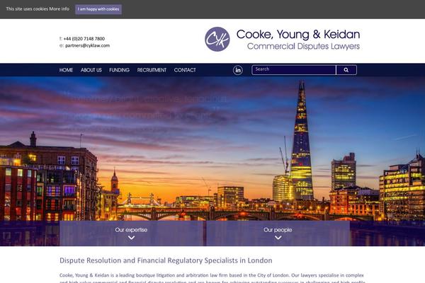 Accelerate theme site design template sample