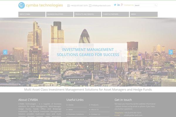 cymba theme websites examples