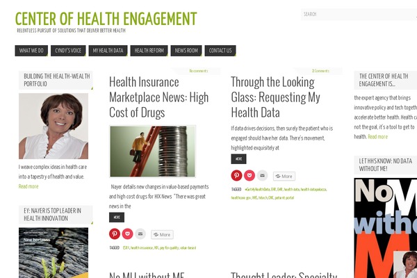 Parabola theme site design template sample