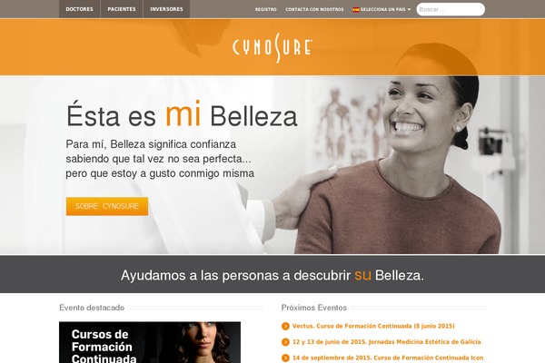 ES_Cynosure theme websites examples