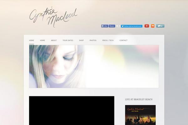 cynthiamacleod.com site used Cynthia