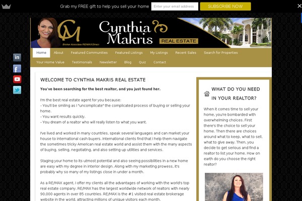AgentPress theme site design template sample