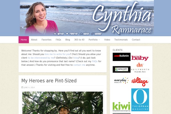 cynthiaramnarace.com site used Cynthia-ramnarace