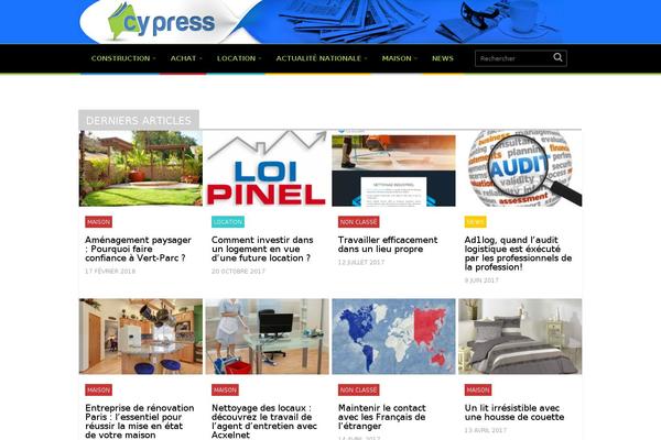 cypress.fr site used Performag