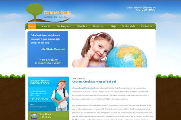 cypresscreekmontessori.com site used Cypresscreek
