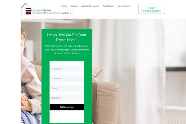 Site using Estatik plugin