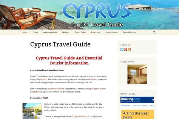 Site using Booking.com Official Search Box plugin