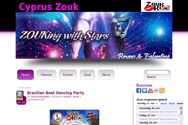 pandora theme site design template sample