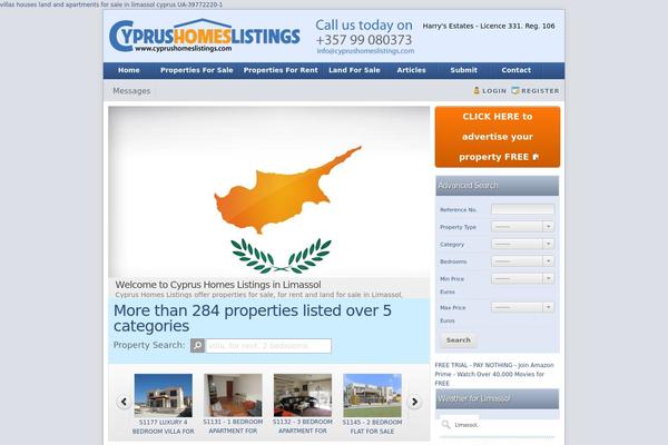 Realtorpress theme site design template sample