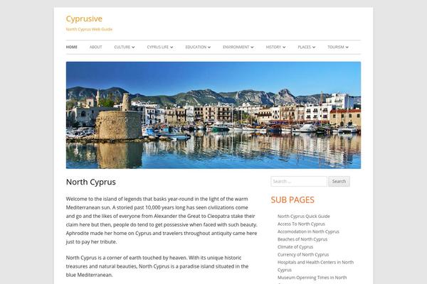 Tiny Framework theme site design template sample