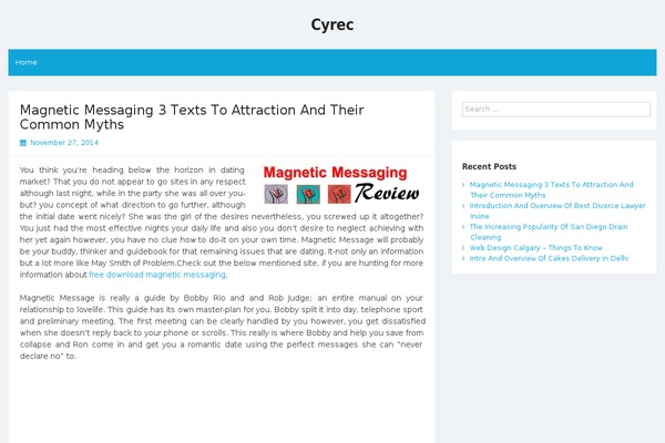Simple Life theme site design template sample