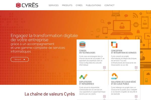 cyres.fr site used Techkit