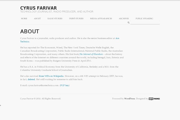 Briefed theme site design template sample