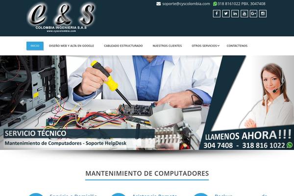 plantilla6 theme websites examples