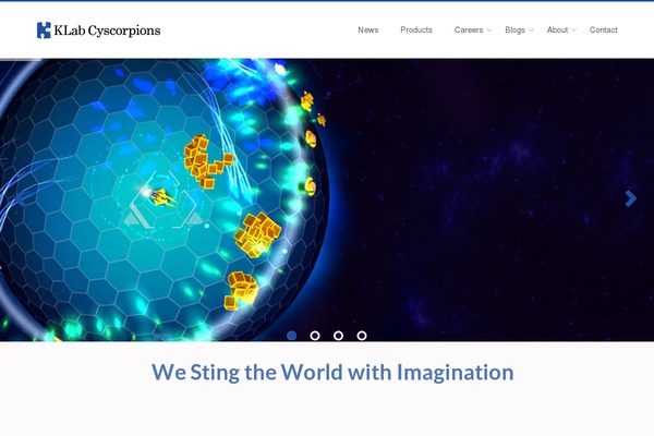 cyscorpions.com site used Studentblog