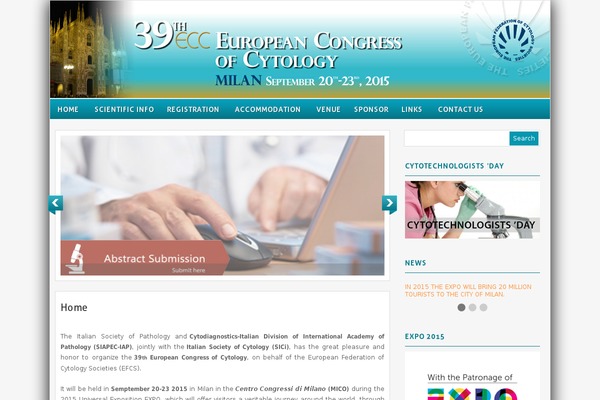 Canyon theme site design template sample
