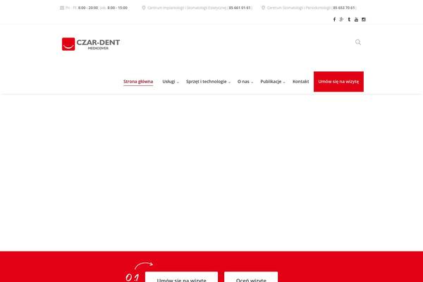 Dentario-child theme site design template sample