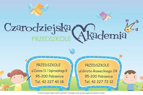 czarodziejskaakademia.pl site used Akademia