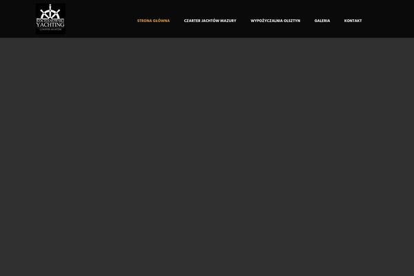 Infinite theme site design template sample