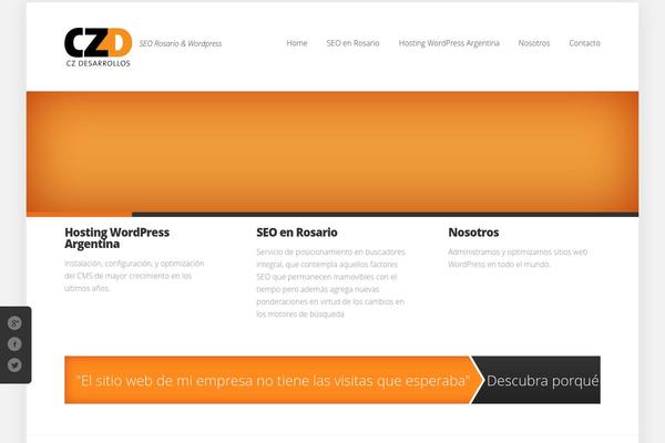 Foxy theme site design template sample