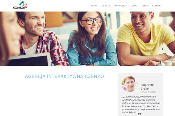 Codeus theme site design template sample
