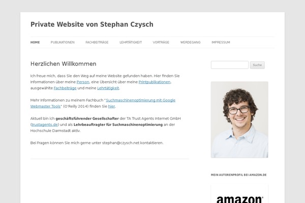 Twentysixteen-child theme site design template sample