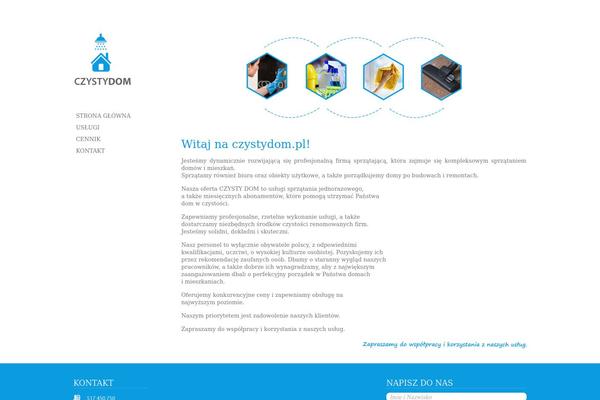 BlankSlate theme site design template sample