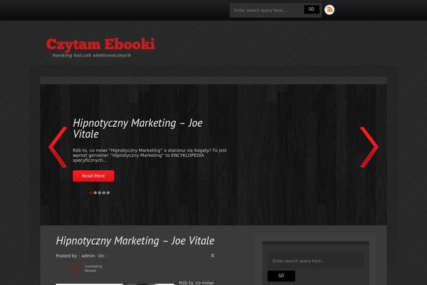 Destro theme site design template sample