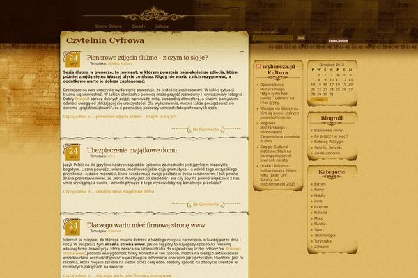 Aspire theme site design template sample