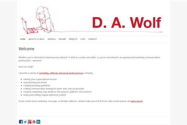 Minimum Pro theme site design template sample