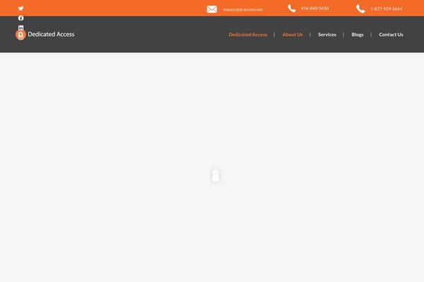 Site using Touchy-by-bonfire plugin