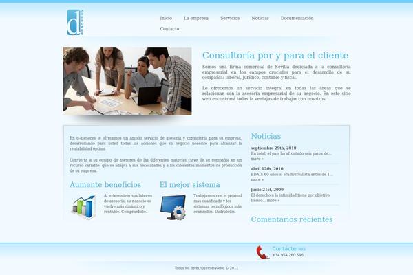 vivee-blue theme websites examples