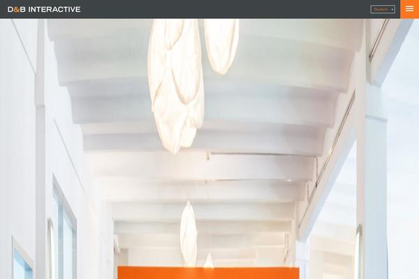 MIES theme site design template sample